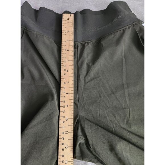 Athleta Nolita Slim Tapered Crop Pant Olive Green 8 - Picture 11 of 13